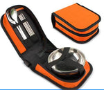 Camping Bag Tableware Set